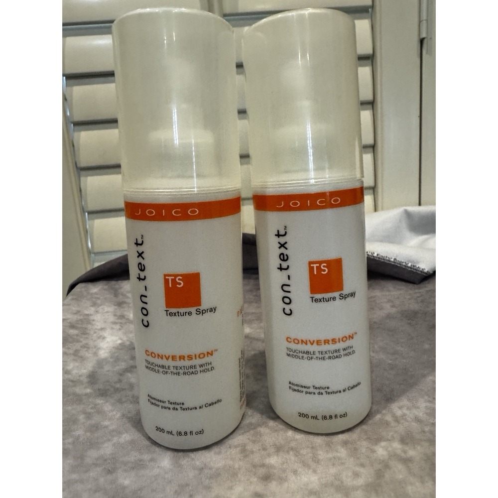 (2) Lot of‎ 2 – Joico Con_Text Conversion – 6.8 oz each – Fast